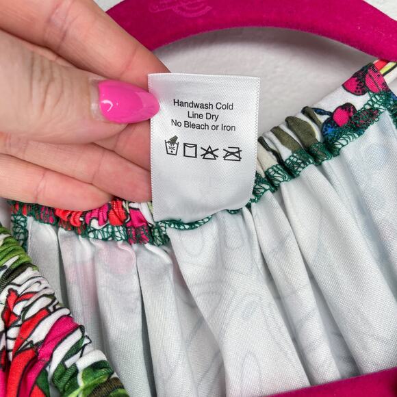 NWT Swiminista Christian Lacroix Carefree Tropical Jardin Swim Coverup Dress - Picture 13 of 13